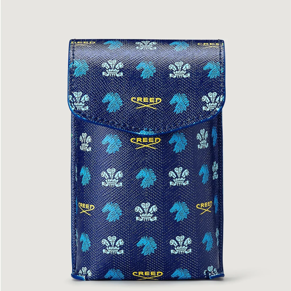 75ml Blue Leather Sleeve Image 1