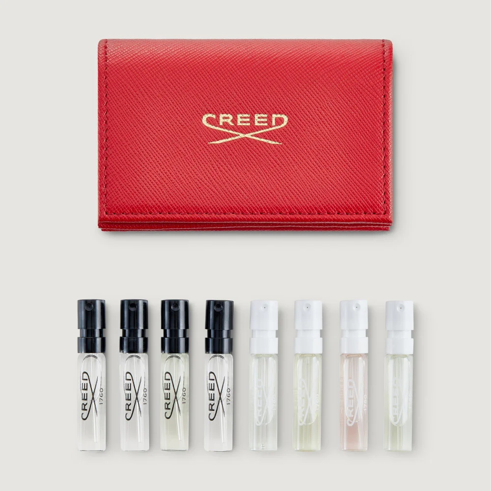 Universal Leather Sample Wallet - Red Image 1