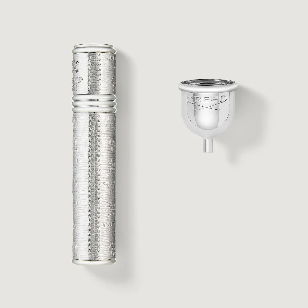 Travel Atomiser Silver/Silver 10ml Image 1