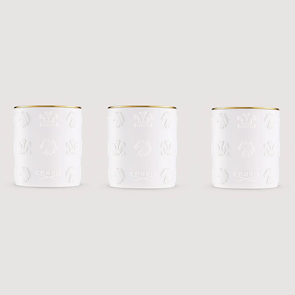Porcelain Candle Trio Image 1