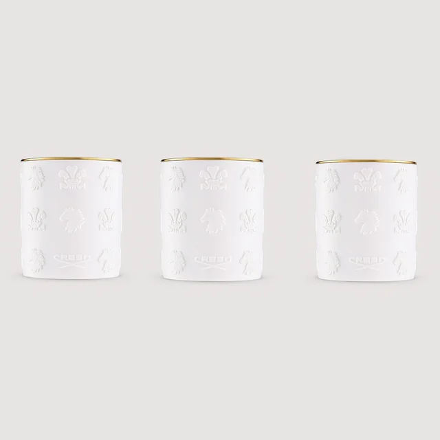 Porcelain Candle Trio