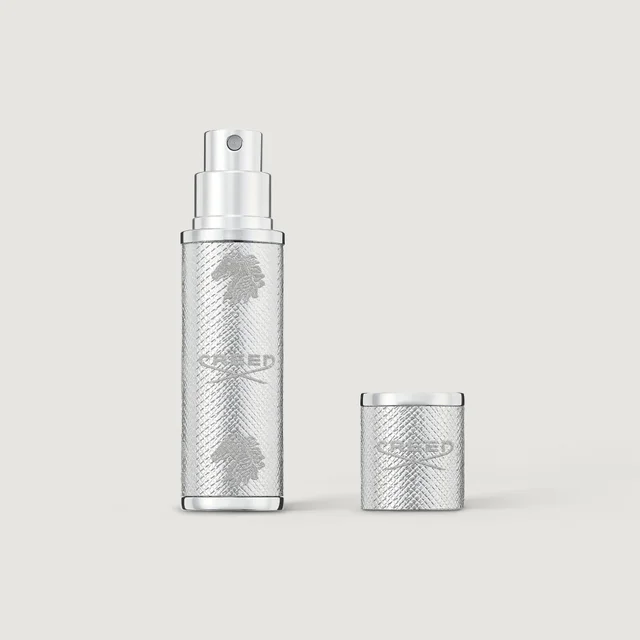 Refillable Travel Perfume Atomiser 5ml - Silver