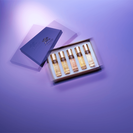 5 x 10ml fragrance vials in gift box